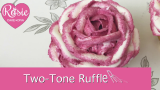 [烘焙搬运] 怎样裱双色奶油玫瑰花How to make a TWO TONE BUTTERCREAM RUFFLE R哔哩哔哩bilibili