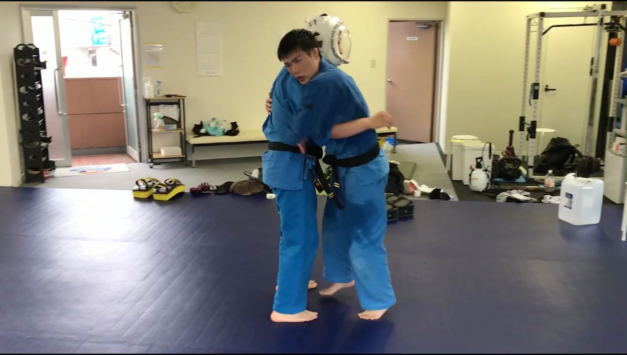 空道成功率极高的缠斗中的小内刈大内刈