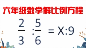 六年级数学复习 解比例方程第4题 练习提高计算能力 哔哩哔哩 つロ干杯 Bilibili