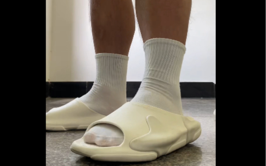 哇塞!体育生都爱的equalizer拖鞋,脚感真的太棒了!