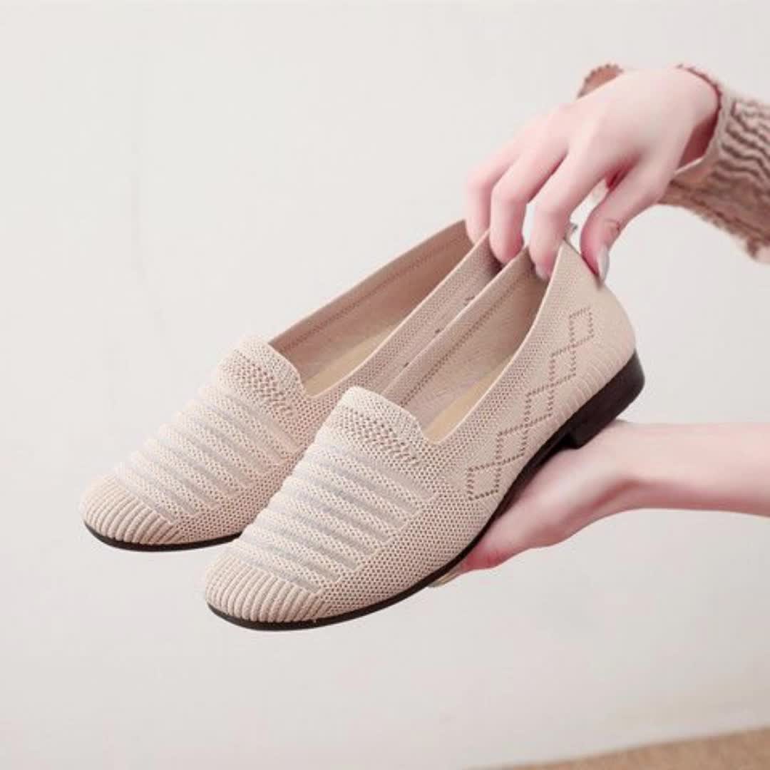 时尚百搭夏季妈妈鞋网面老北京布鞋透气轻便女士网鞋防滑奶奶凉鞋2824