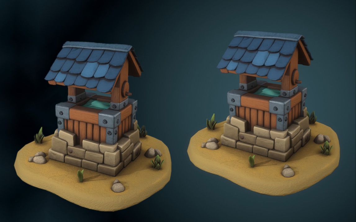 【3dmax场景建模】新手级入门简单场景制作教学,木质搭建技巧,材质