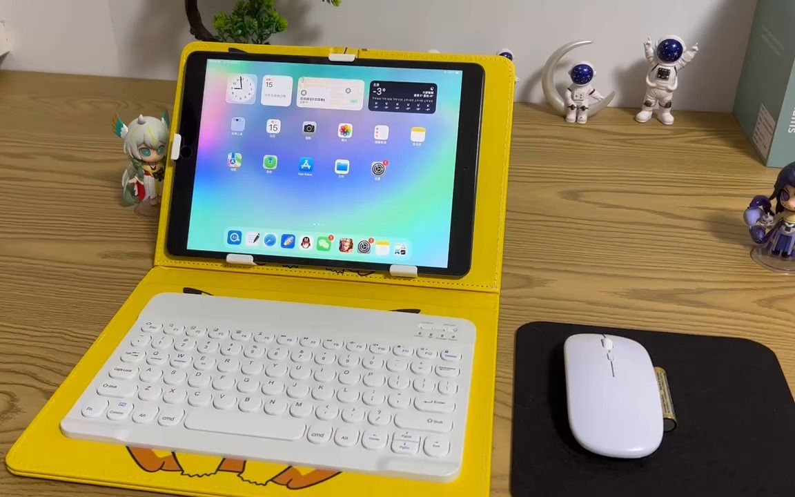 ipad 连 蓝牙键盘鼠标