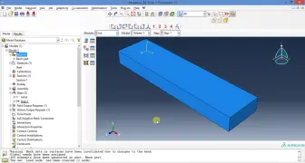 Download Video: Abaqus初学者教程（静态分析）Abaqus Tutorial for beginners(Static Analysis)