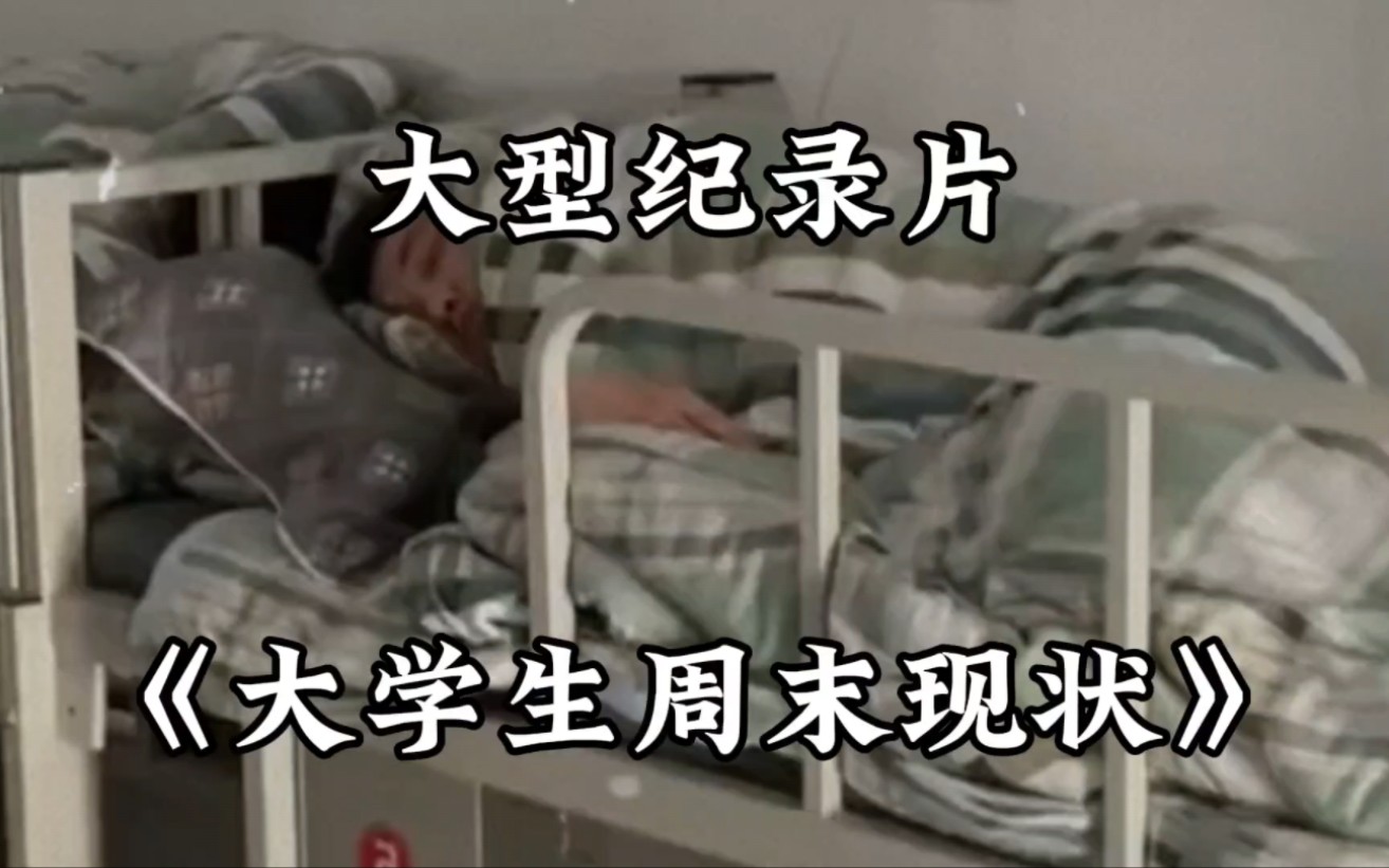 大型纪录片《大学生周末现状》,有对象的陪对象,有钱没对象的出去玩