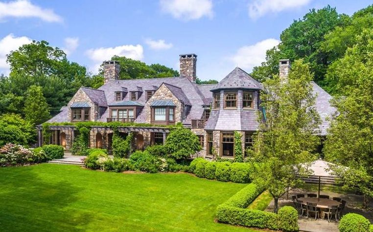 【豪宅欣赏】康涅狄格州森林中的隐世住宅