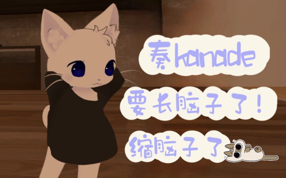 【奏kanade/猫切】好像要长脑子了?哔哩哔哩bilibili