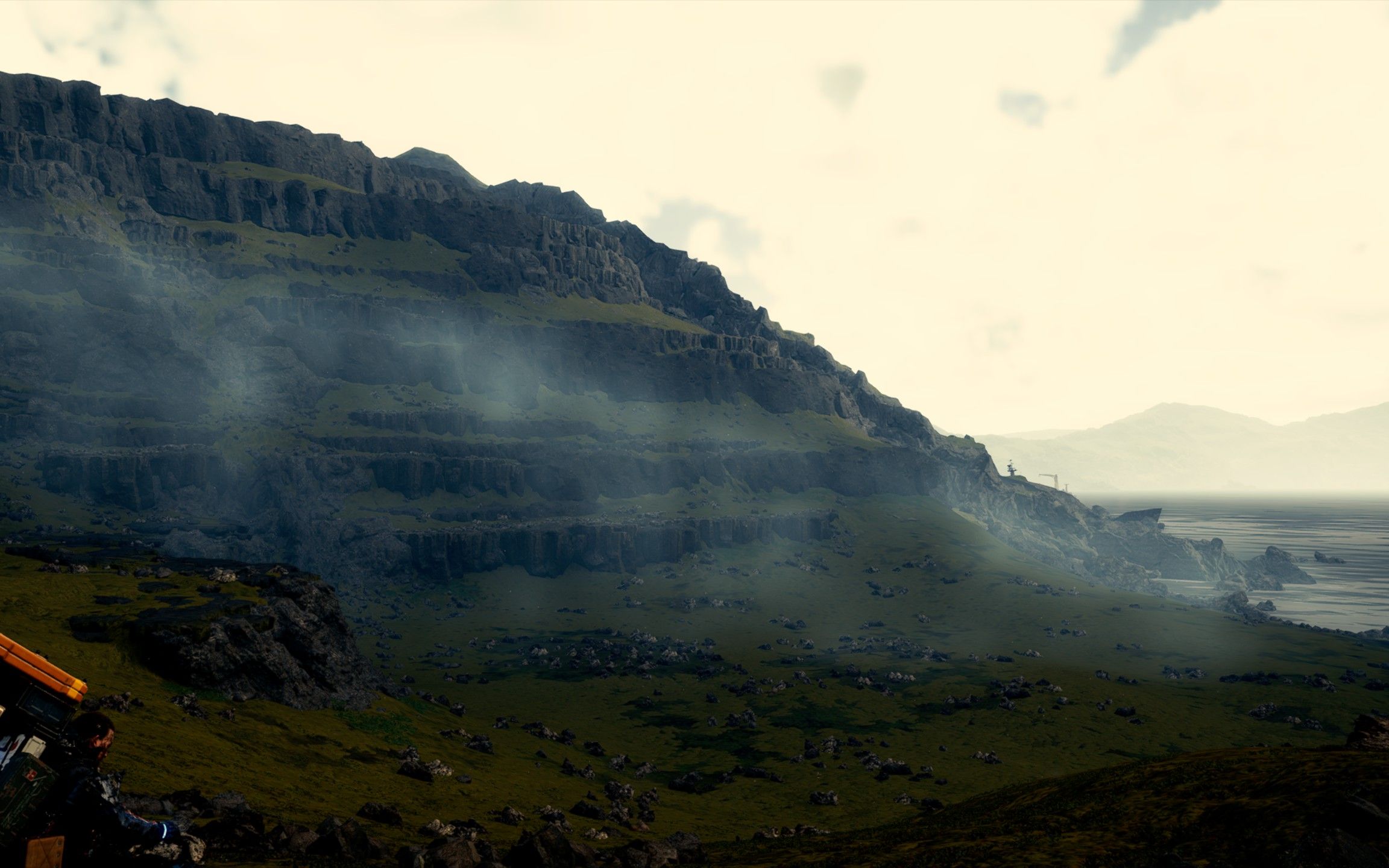 【死亡搁浅】风景和配乐超赞的港口节点城