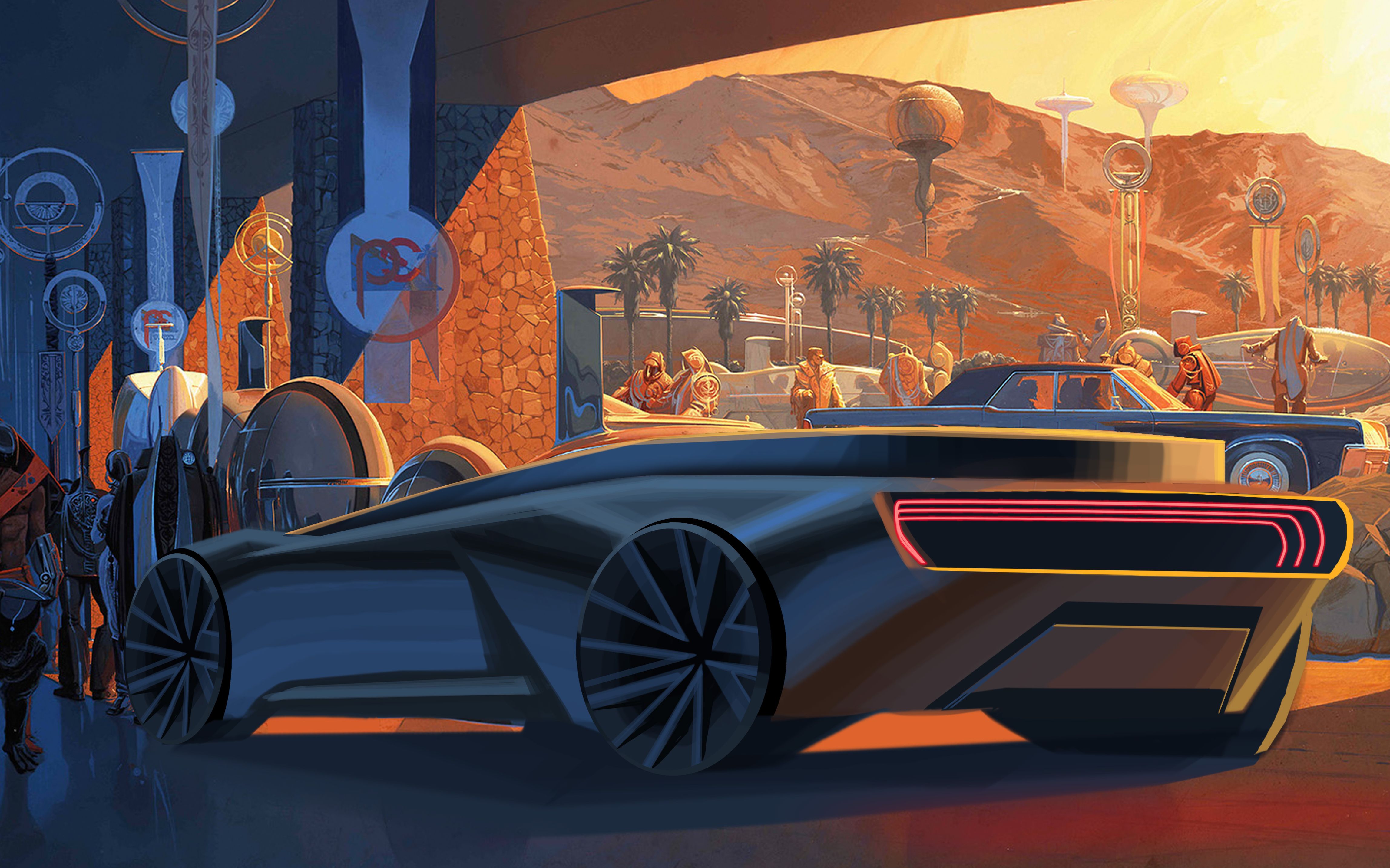 sydmead 场景 redesign 两小时速绘