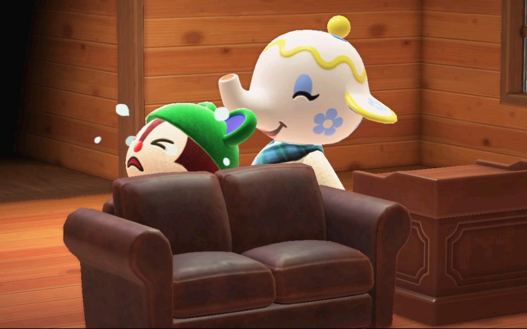 【动物之森】岛上新来的大象茉莉和小猫茶茶都好可爱!