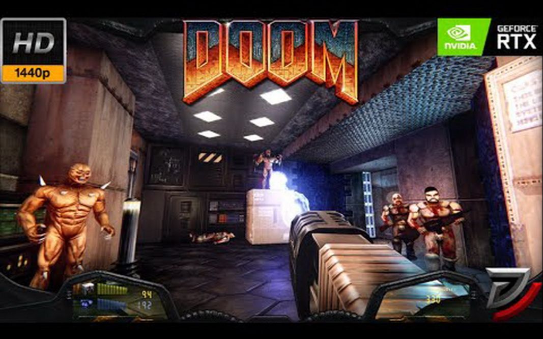 [图]【DOOM模组】DOOM 4 重制版 - 全武器展示