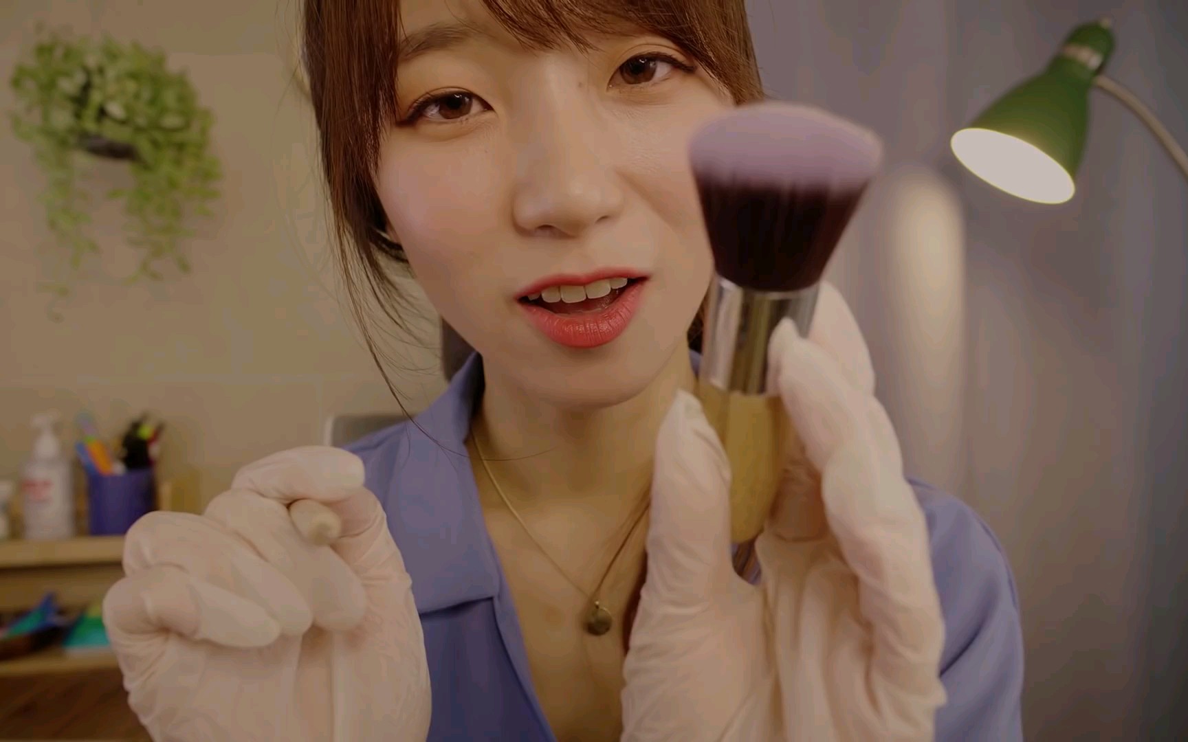 【latte asmr】拿铁小姐姐替你做放松面部检查治疗