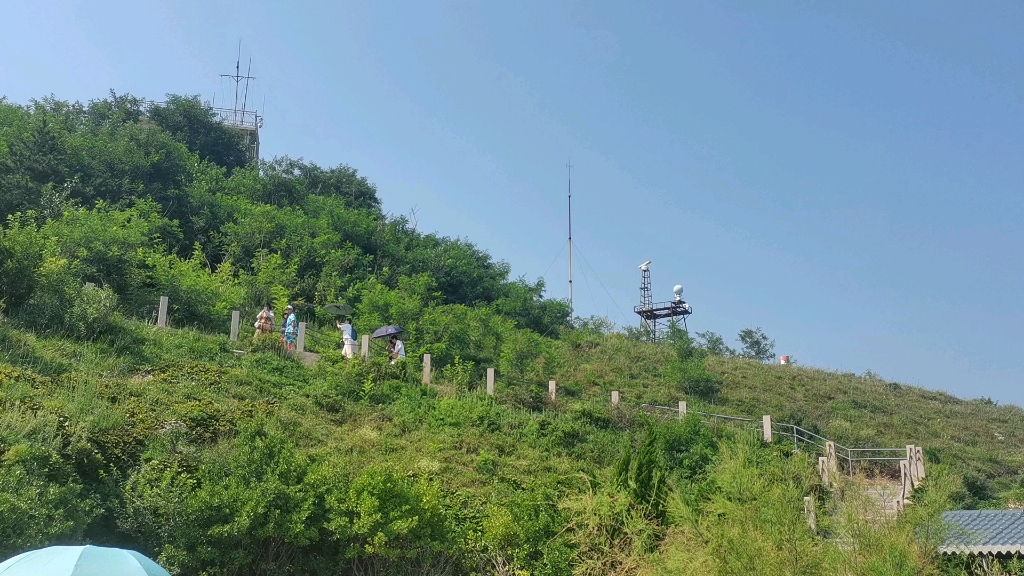 蓬莱田横山黄渤海分界线