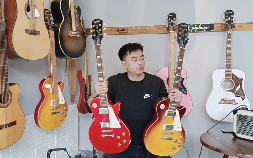 Epiphone 易普峰电吉他 50s VS 60s 评测视频 吉朗琴行现货供应哔哩哔哩bilibili