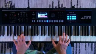 Download Video: 【第一键盘转】Roland Juno-D合成器在KraftMusic的演示