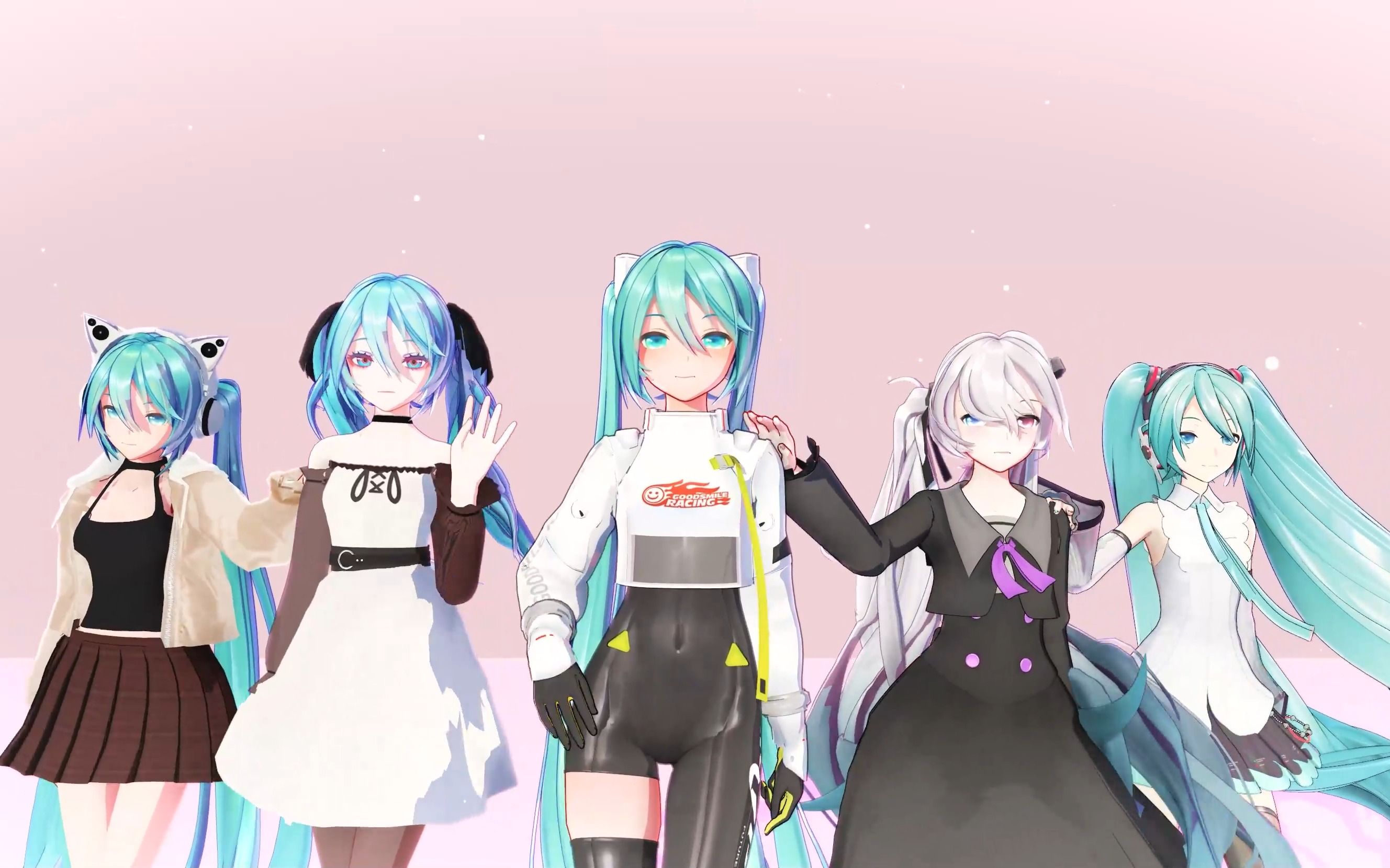 miku天团(这次有白葱哦)——feel my rhythm