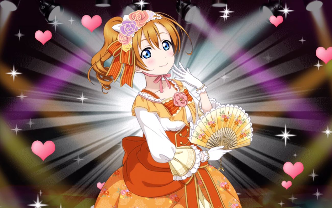 lovelive抽卡32券500心实况舞会希果201694