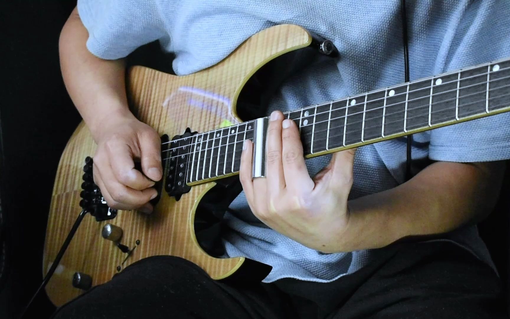 滑棒吉他 cover 被我手中的棒子滑来滑去豁豁!