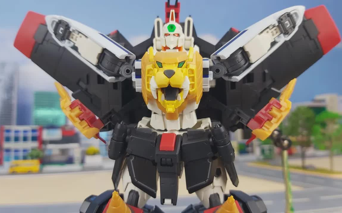 【模型技巧】rg 勇者王 ggg 狮子王凯 变形合体 油管 定格动画 变形