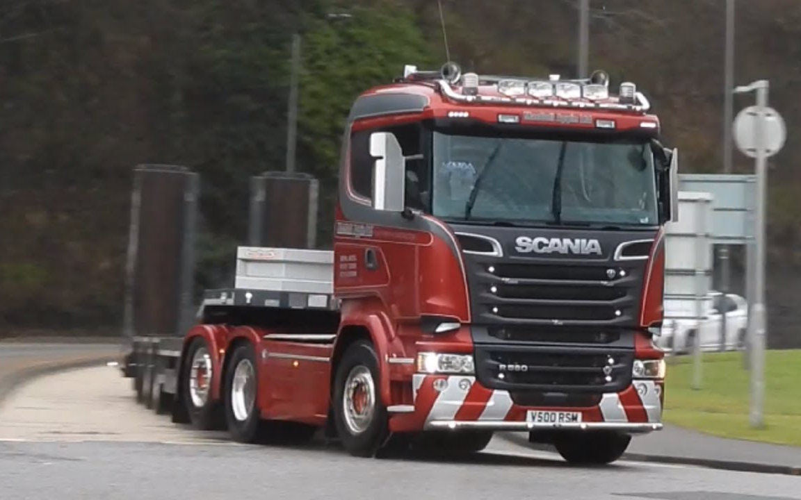 【欧洲卡车】【a&f truckspotting】苏格兰奥本的卡车