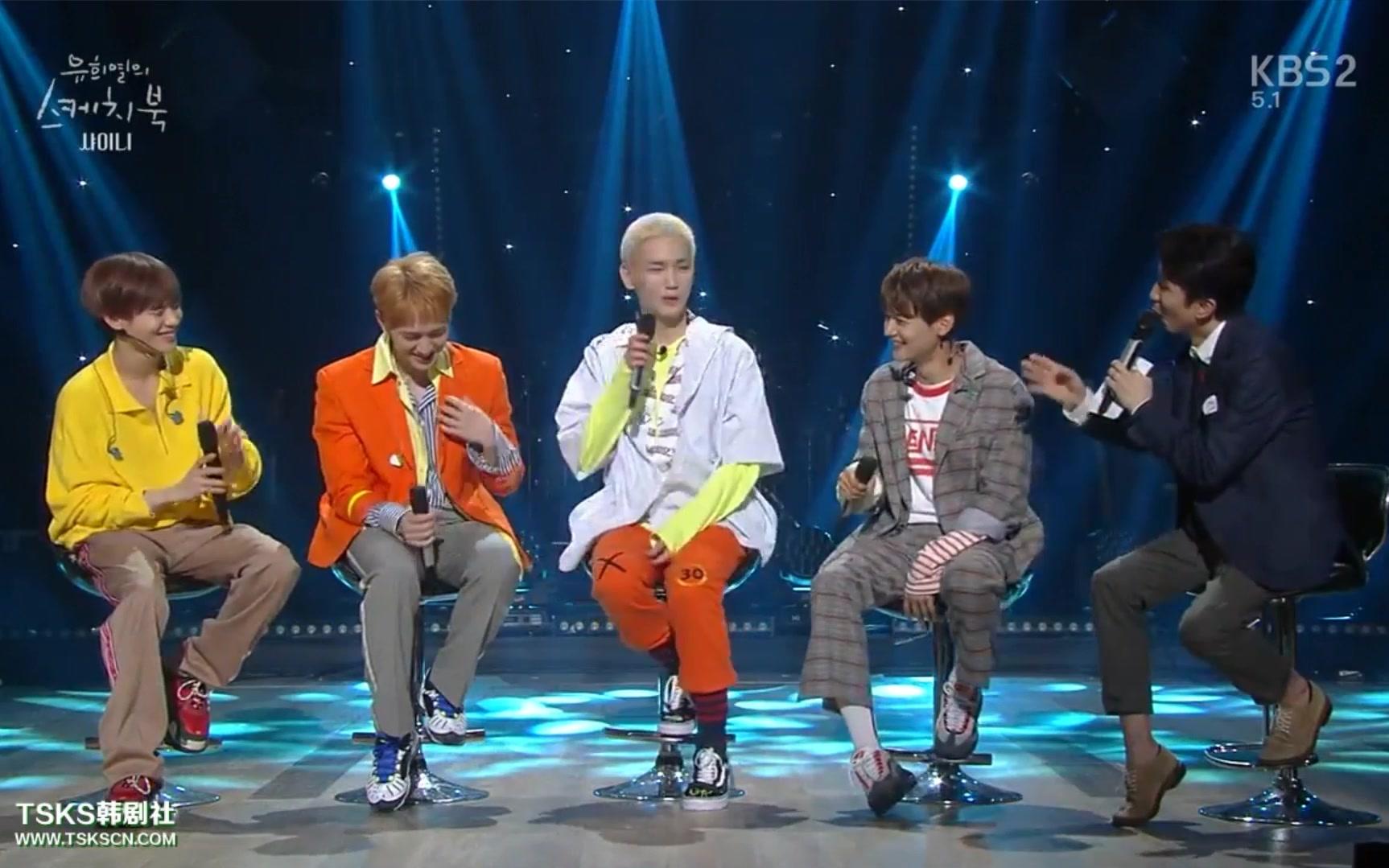 [图]【SHINee】柳熙烈的写生簿180610 SHINee CUT