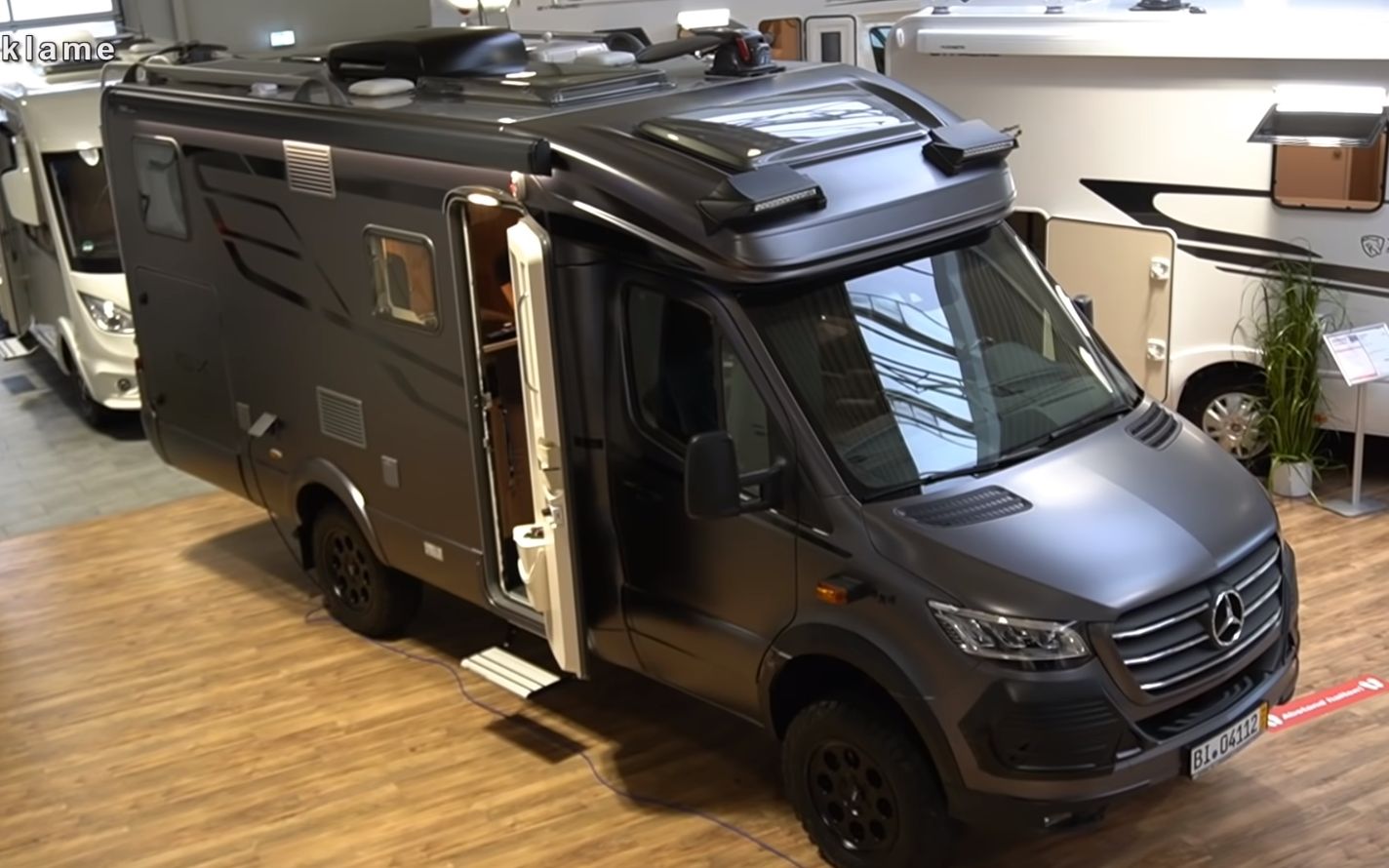 深度体验奔驰4x4房车 - hymer m-lt 580 rsx