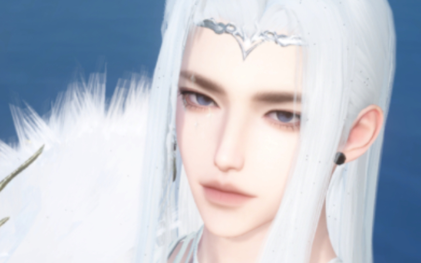 尘川 /逆水寒手游成男捏脸数据