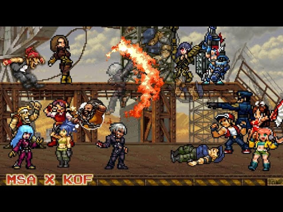 合金弹头 进攻 | k msa x kof 联动