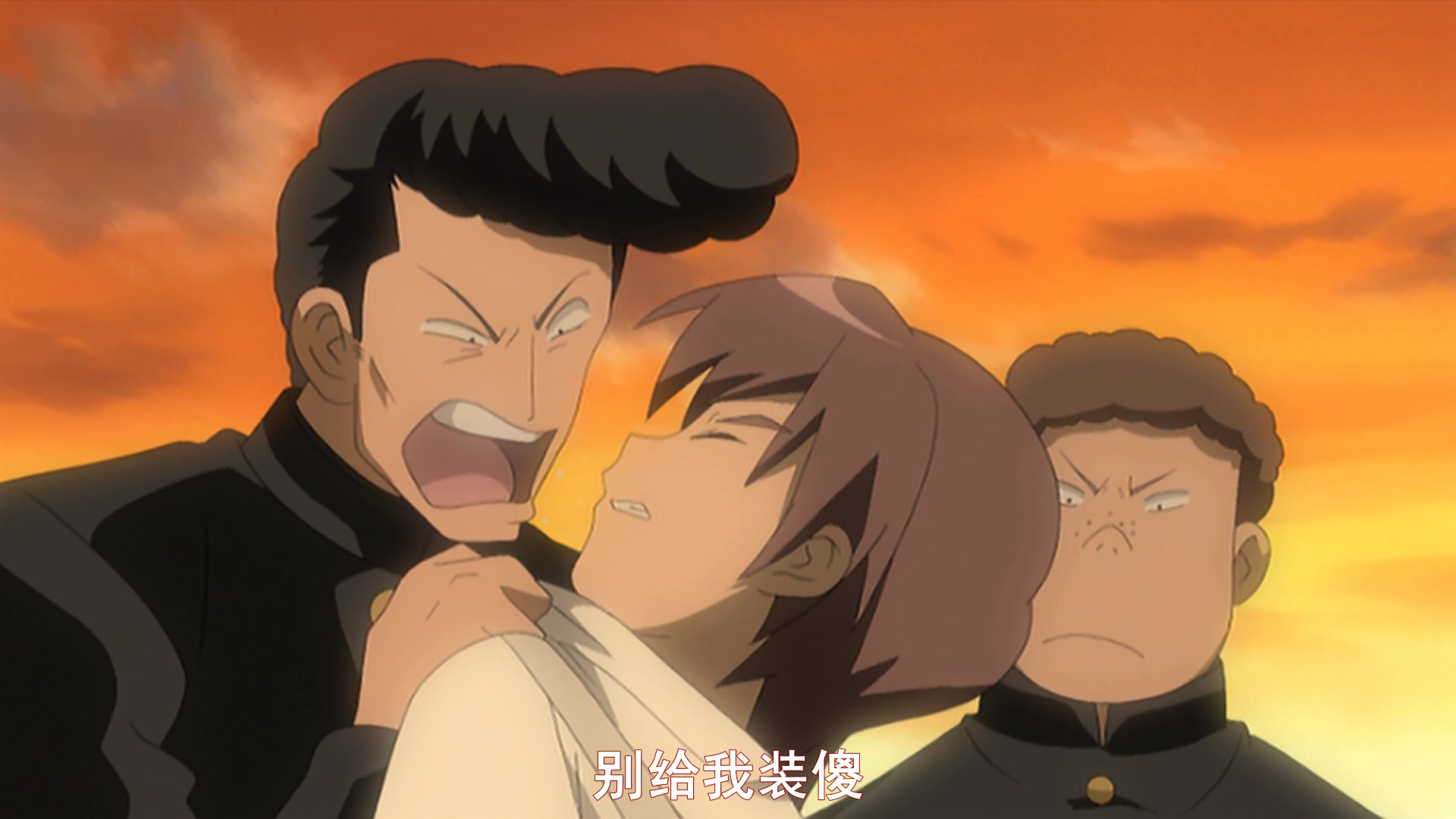 居然出现jojo里的"东方仗助",还有"呀卡吗洗"名台词,寒蝉鸣泣之时片段