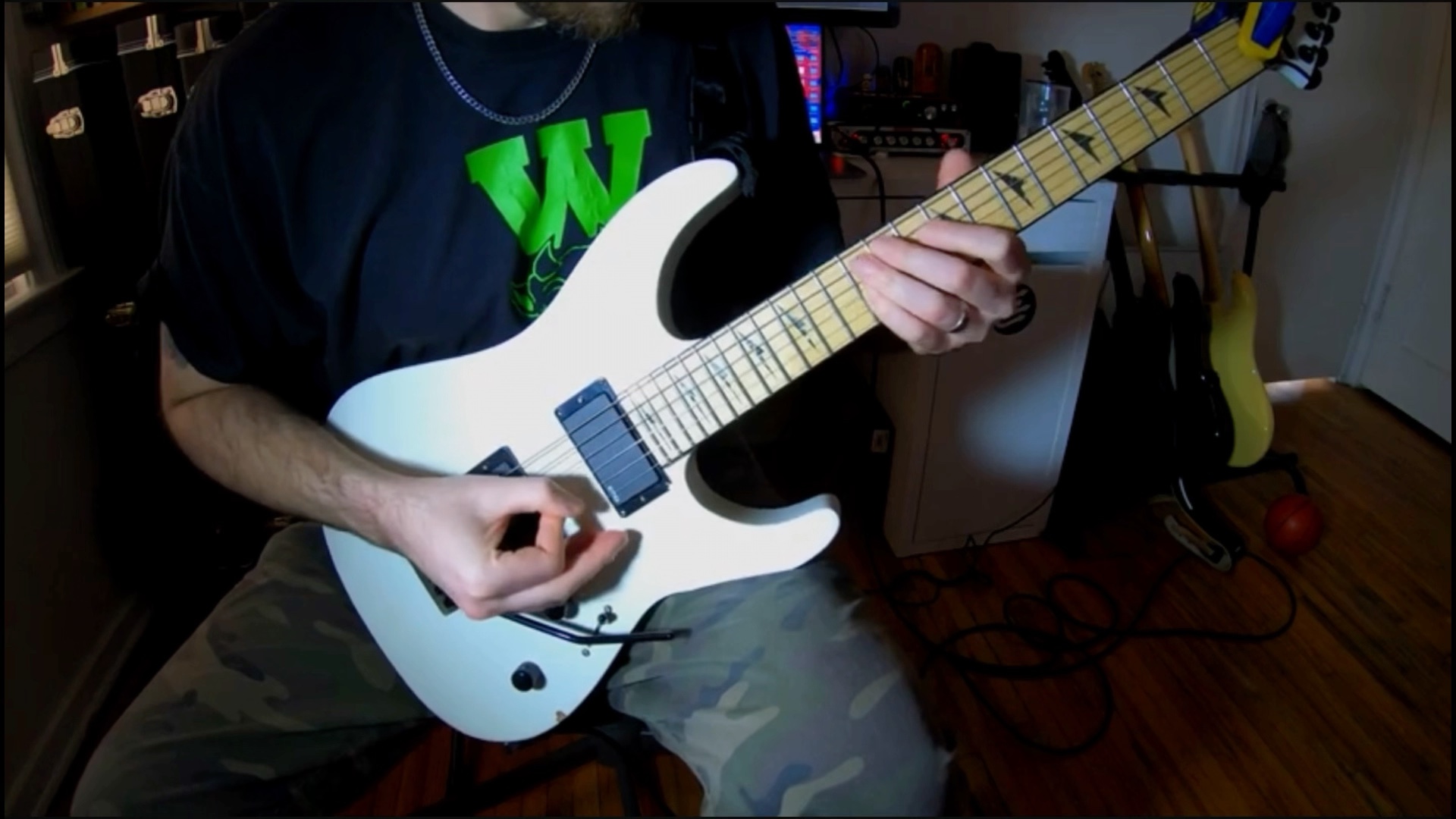 esp ltd ec-1000t ctm, ltd m-1000 april电吉他