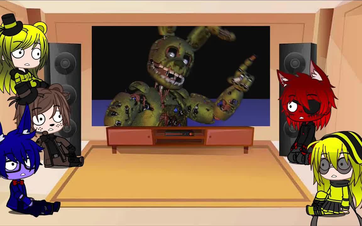 [图]【FNAF】FNAF 1玩偶们看“He Always Come Back By” Mr. Gameron FNAF 1 Reacts to "He Alway