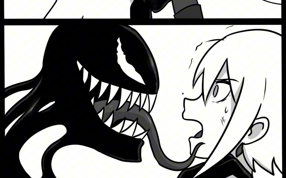 少女被毒液附身#洗面奶#毒液#附身