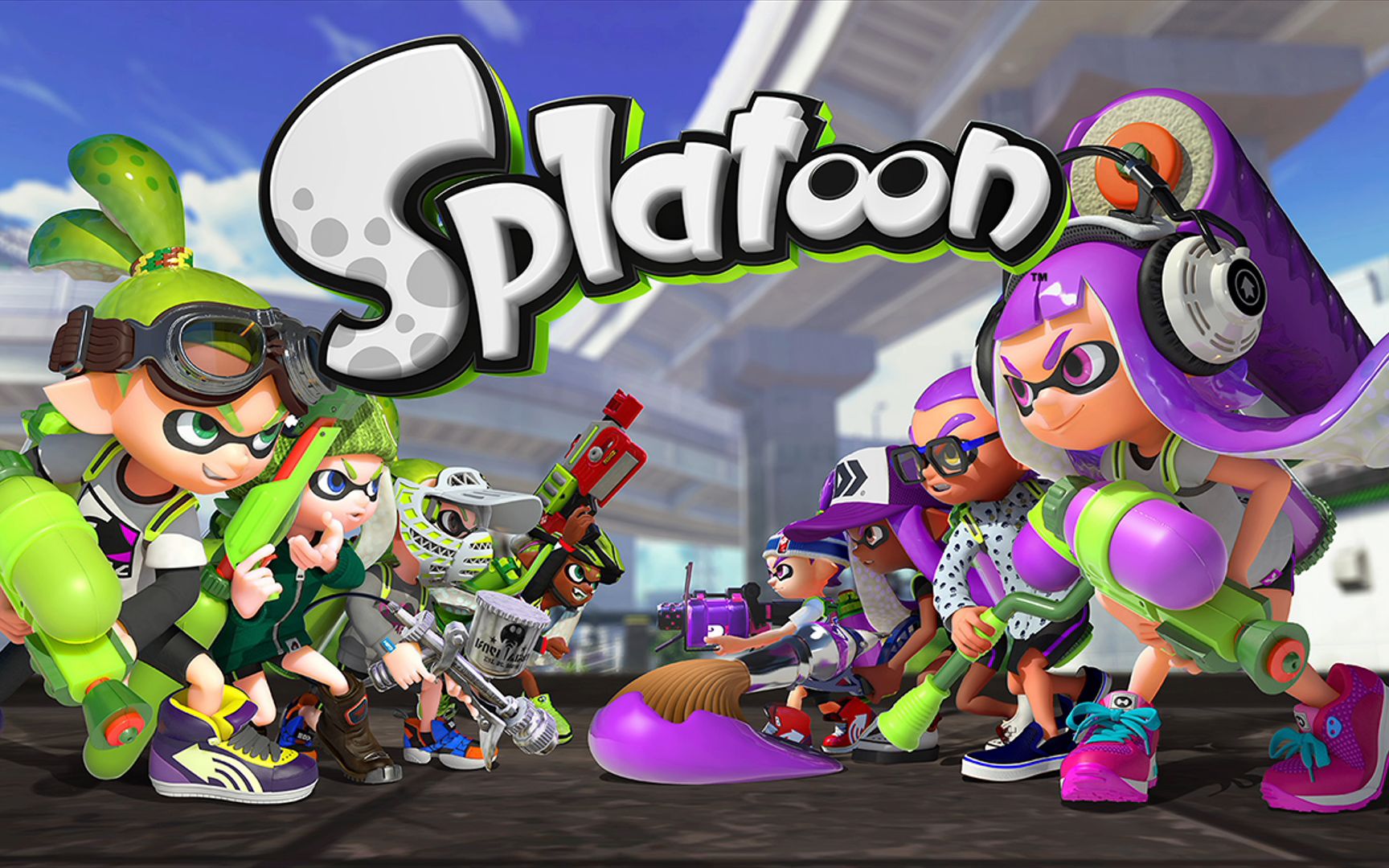 【初心玩家】油彩特工队 wiiu《splatoon》初代英雄模