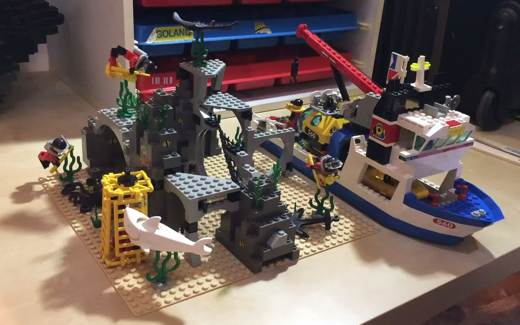 乐高6560经典城市系列深海探险评测