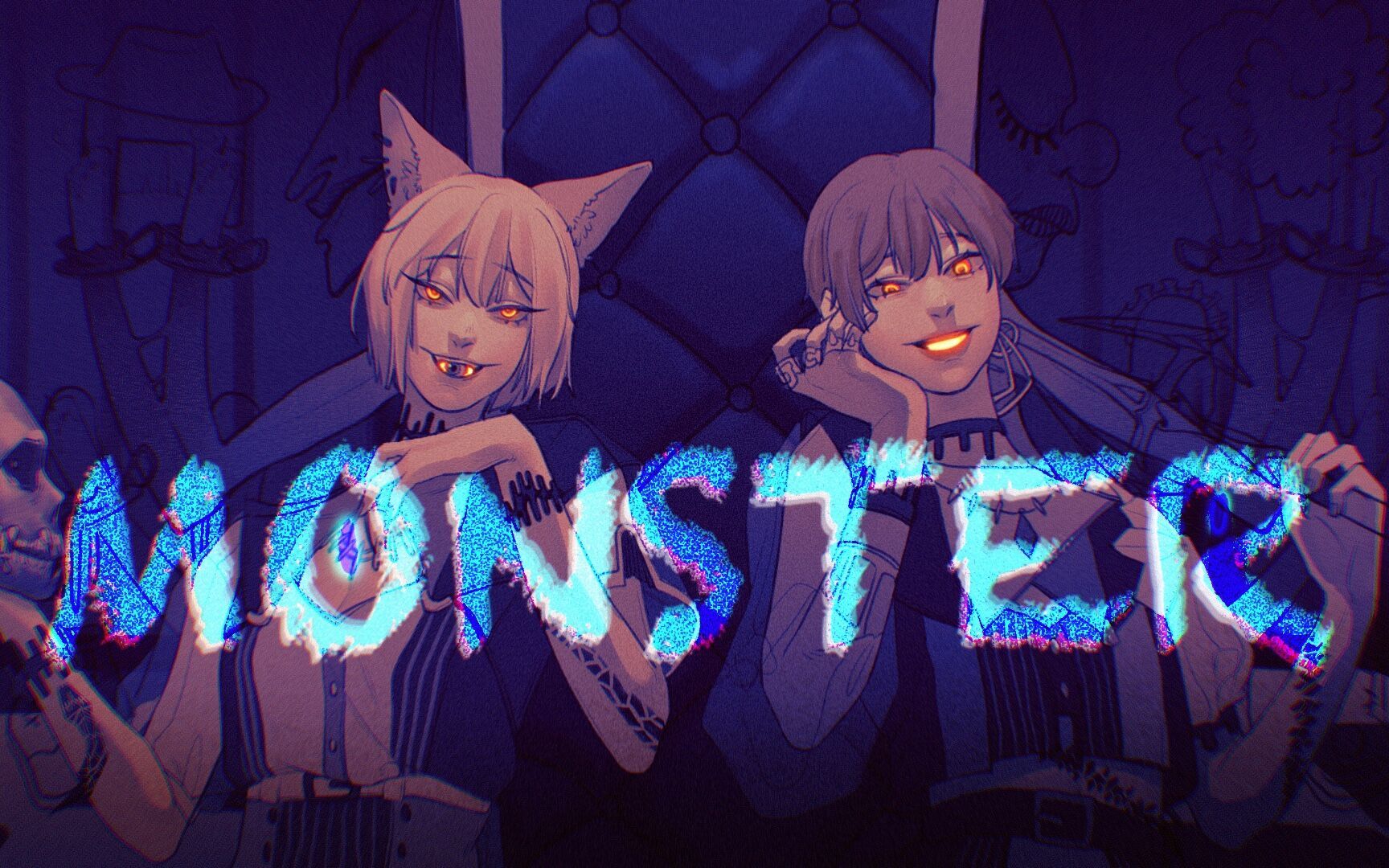 国人女声录16轨的酷炫合唱monster【gumi】