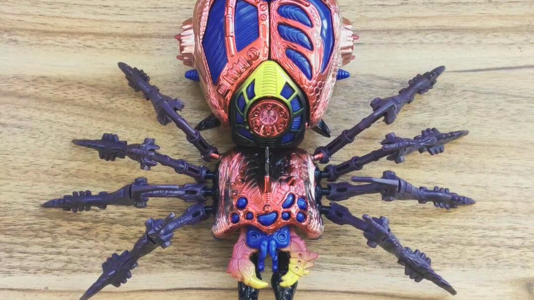 bw超能勇士 美版 金属变体毒蜘蛛