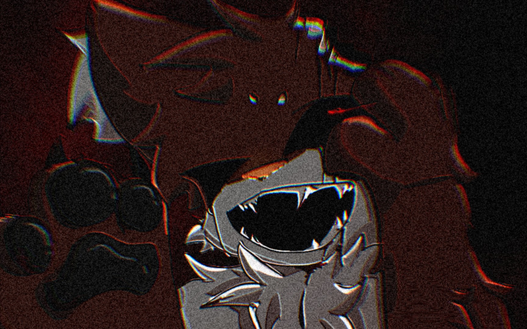 【horrortale绘画】horror sans拟兽(画渣预警)