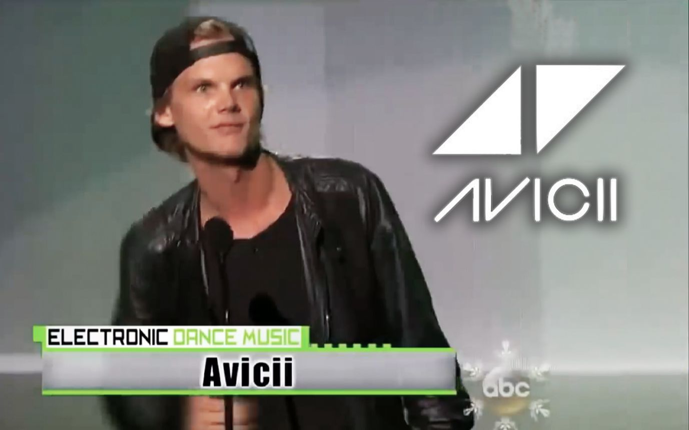 avicii斩获全美音乐奖颁奖典礼现场_哔哩哔哩_bilibili