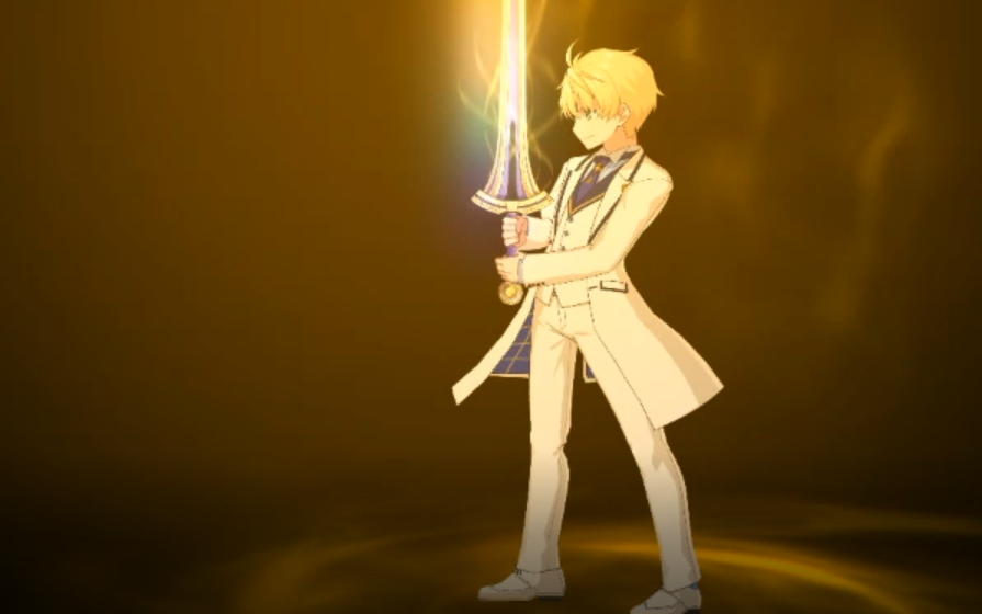 【fgo】日服-旧剑灵衣动作组,宝具演示_哔哩哔哩