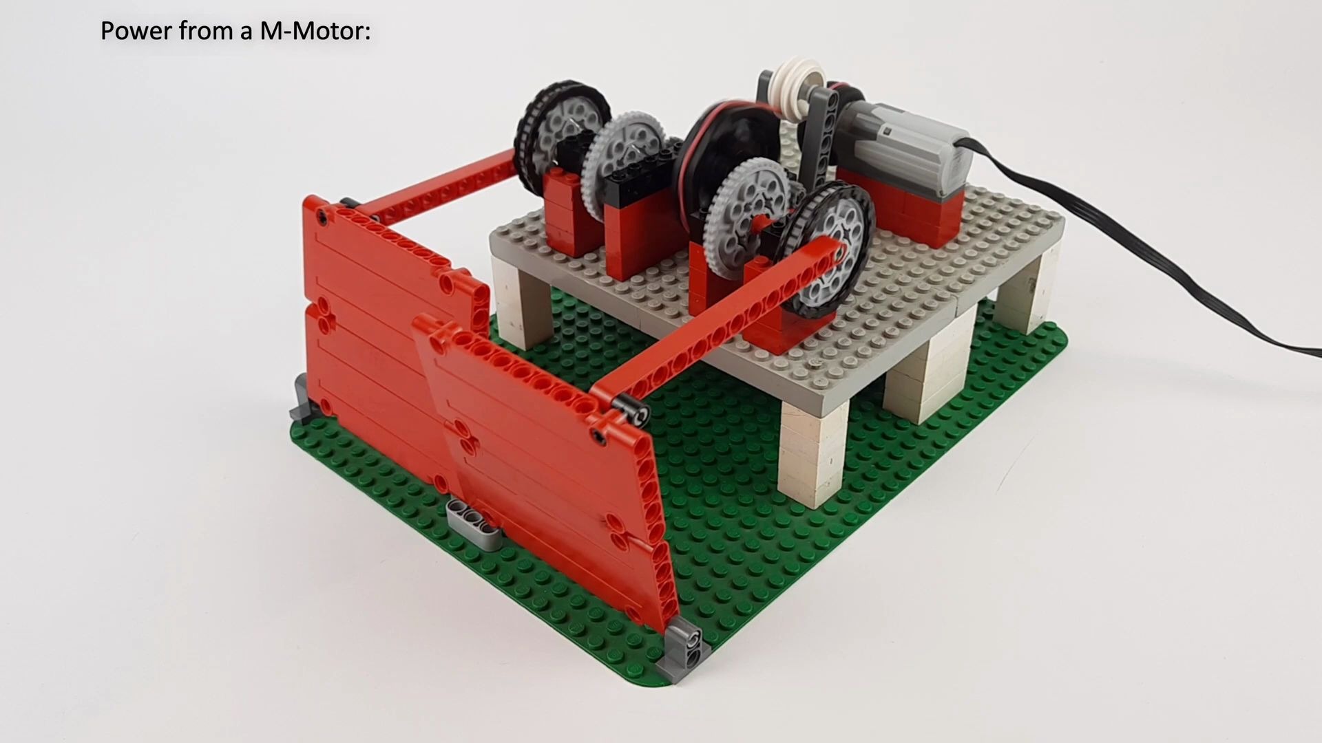 乐高科技moc 人工造浪机!有点意思~_哔哩哔哩_bilibili