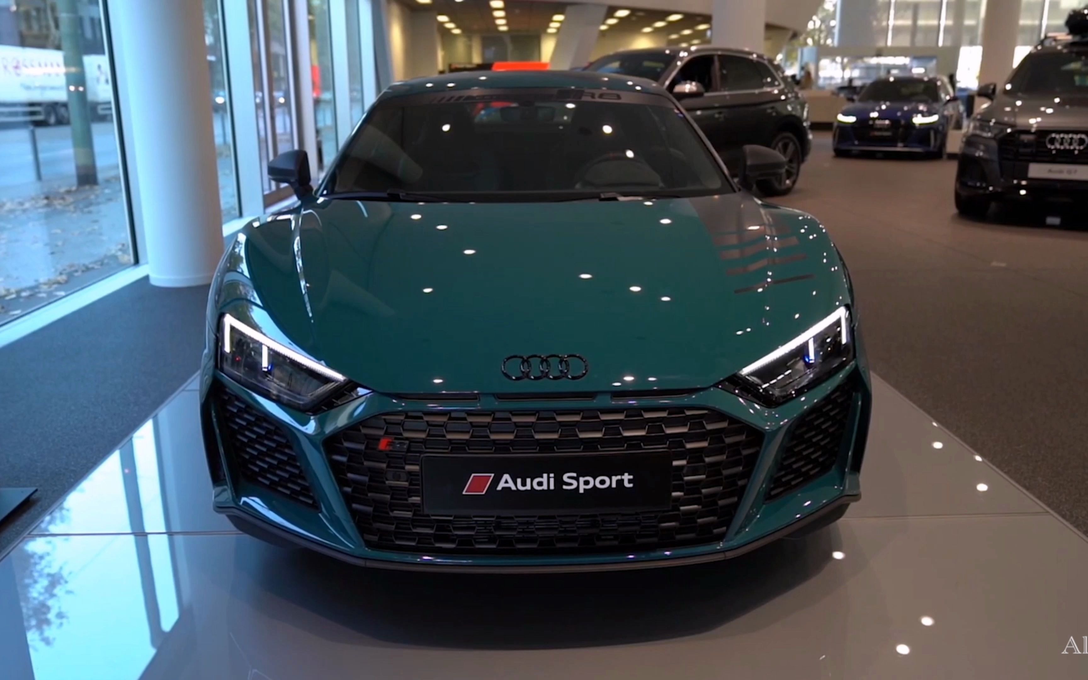 越南鼓卡点?21款奥迪r8-greenhell 绿色地狱版