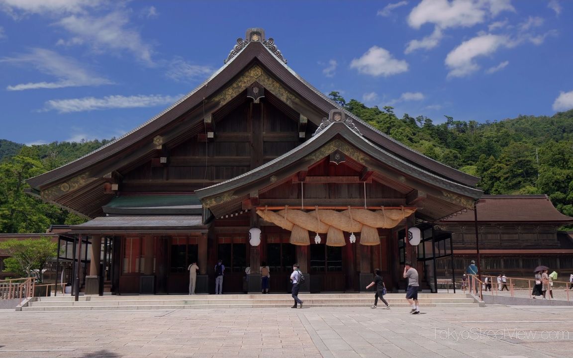 超清日本第一视角岛根县出云大社20201