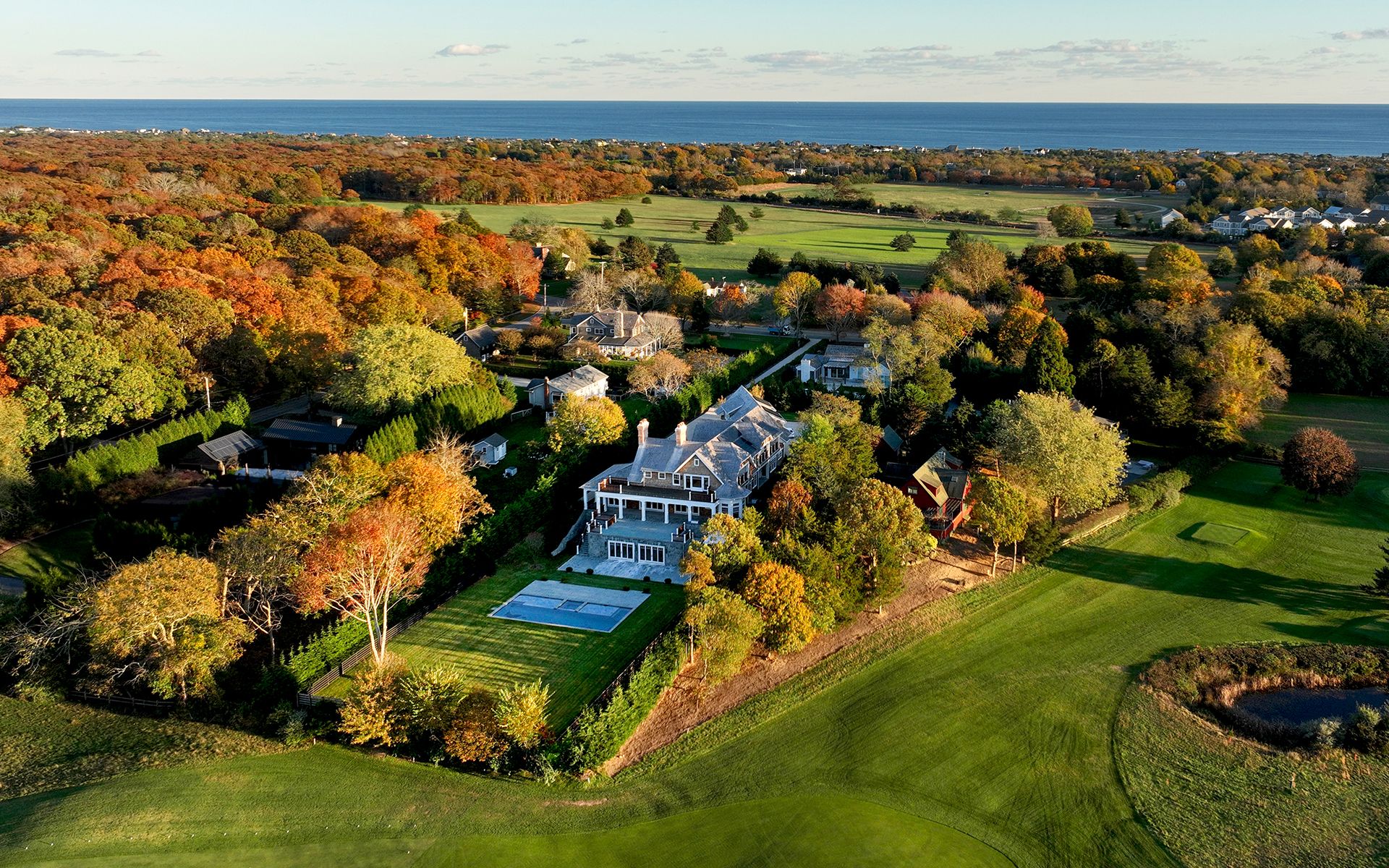 4k「luxury home」汉普顿现代滨海庄园~91 abrahams landing rd