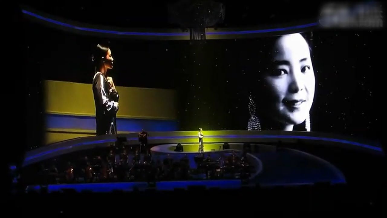 [图]王菲 Faye Wong - 清平調 獨上西樓 初戀的地方 微風細雨 2013年5月19日北京鄧麗君60週年紀念演唱會 (饭拍Live)