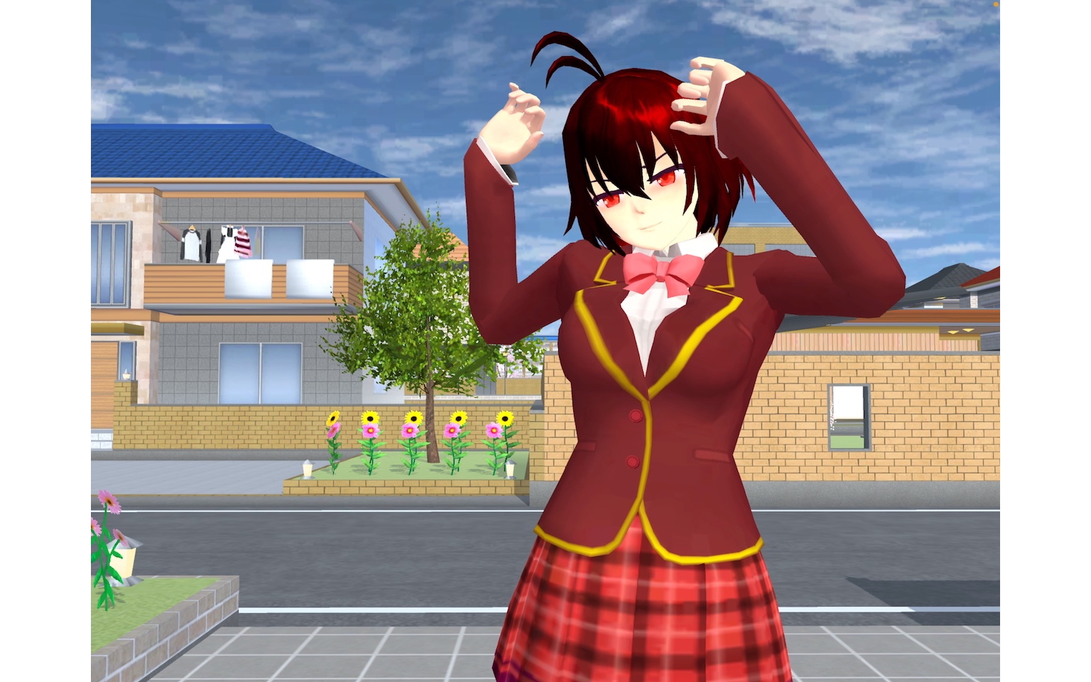 [珠树里奈]樱校