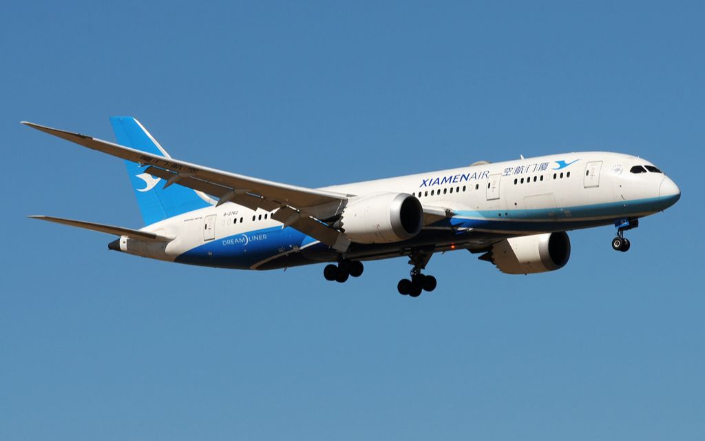 厦门航空等航司波音787梦想客机大集合