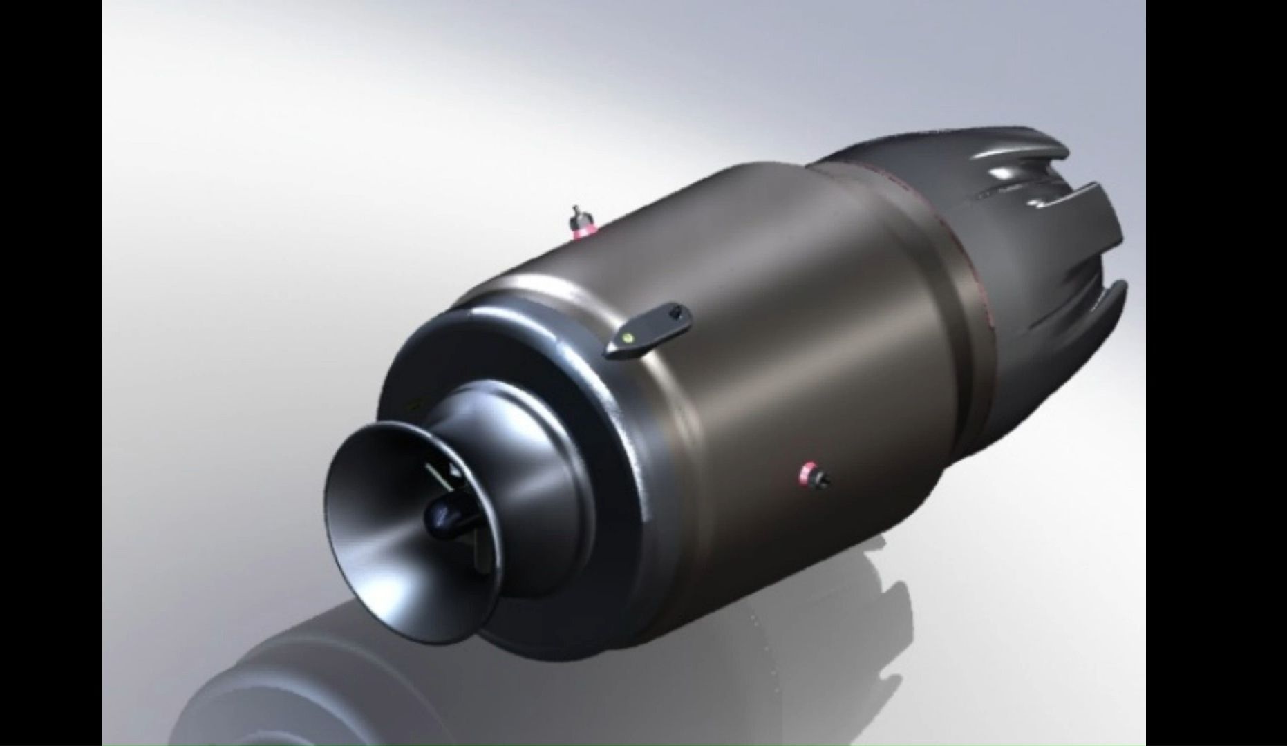 涡轮喷气引擎图纸