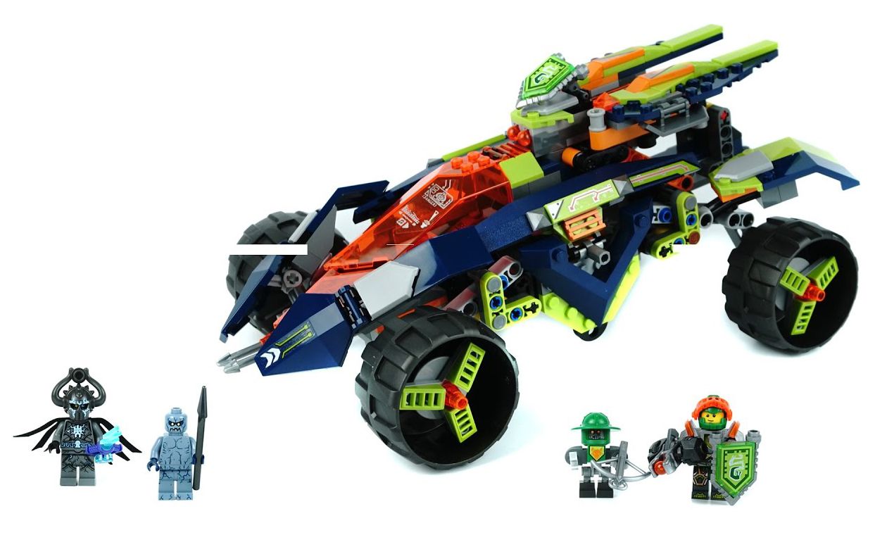 乐高 lego 70355 未来骑士团 阿隆攀岩越野战车 速拼评测