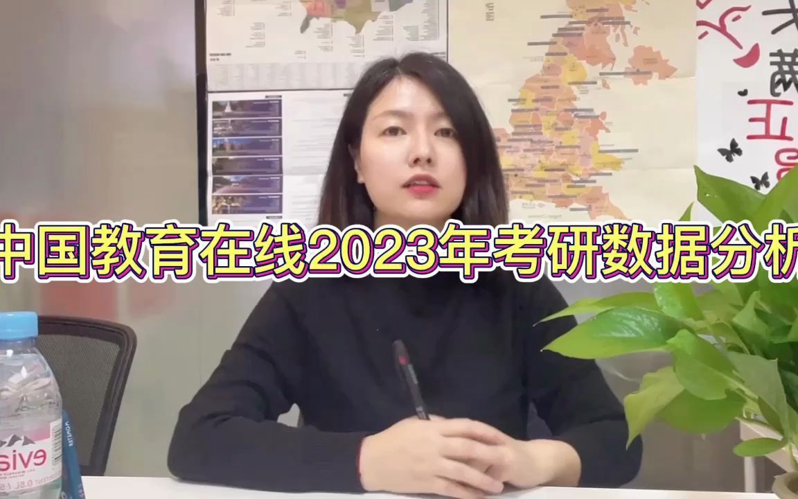 中国教育在线2023年考研数据分析哔哩哔哩bilibili