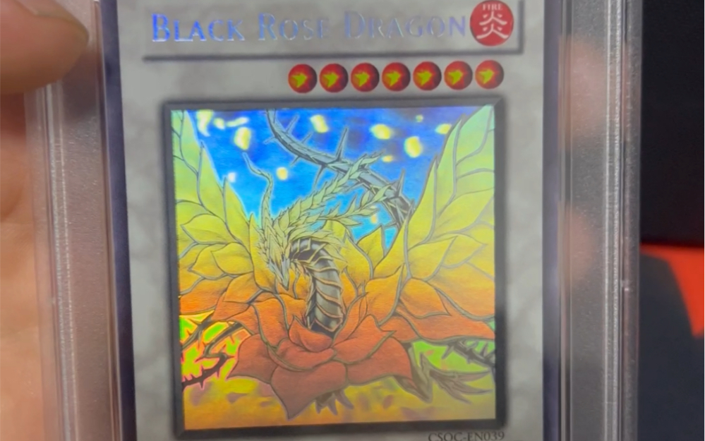 【psa10】黑蔷薇龙 ghr 鬼闪 十六夜王牌卡_哔哩哔哩bilibili_游戏王